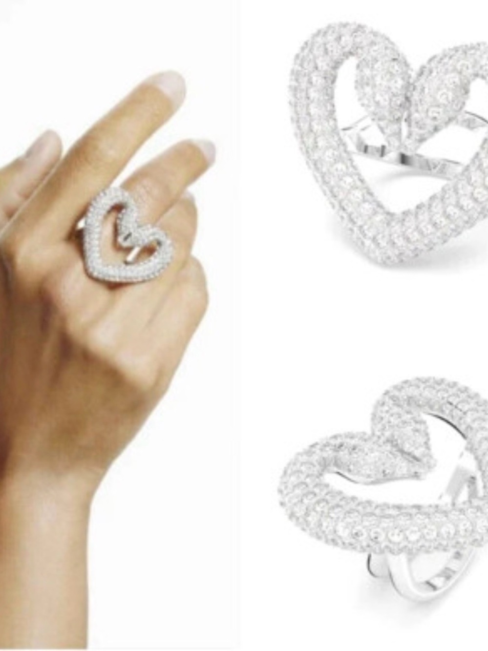 Swarovski UNA cocktail Ring